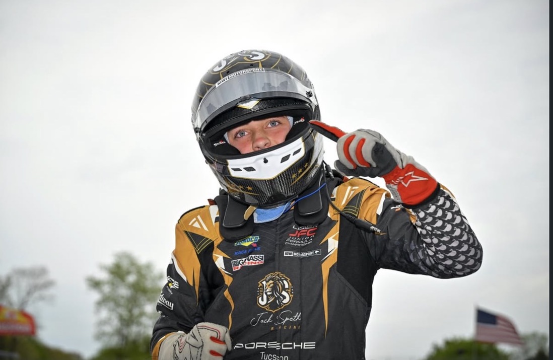 Helmet on, grid walk