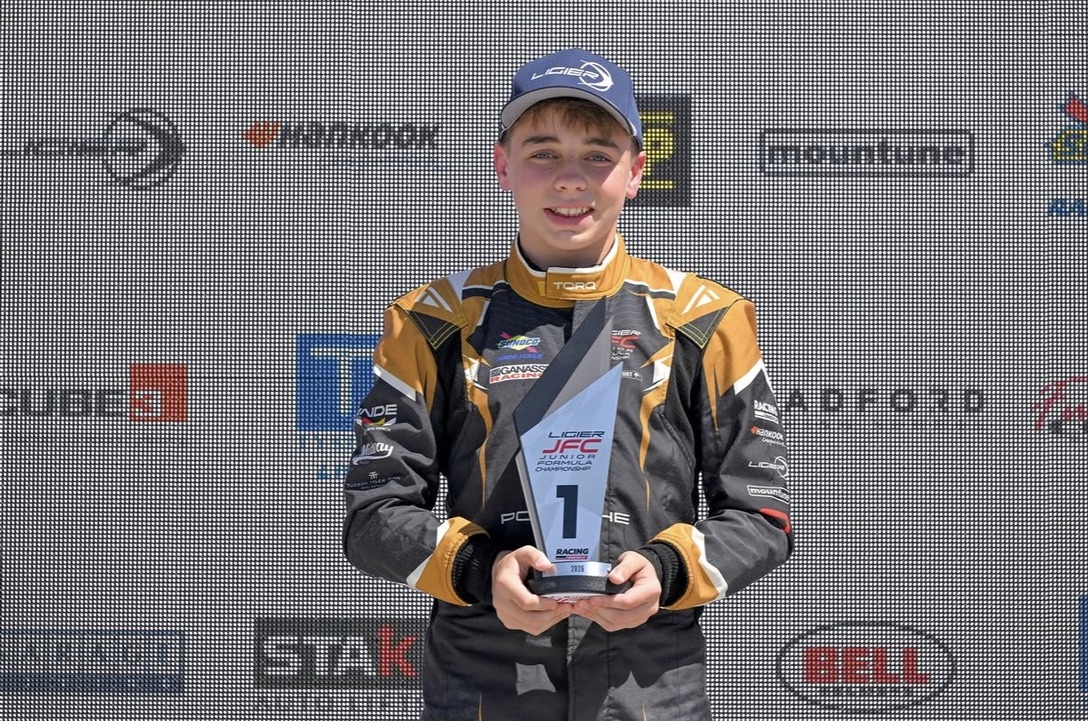 Podium — winner's trophy